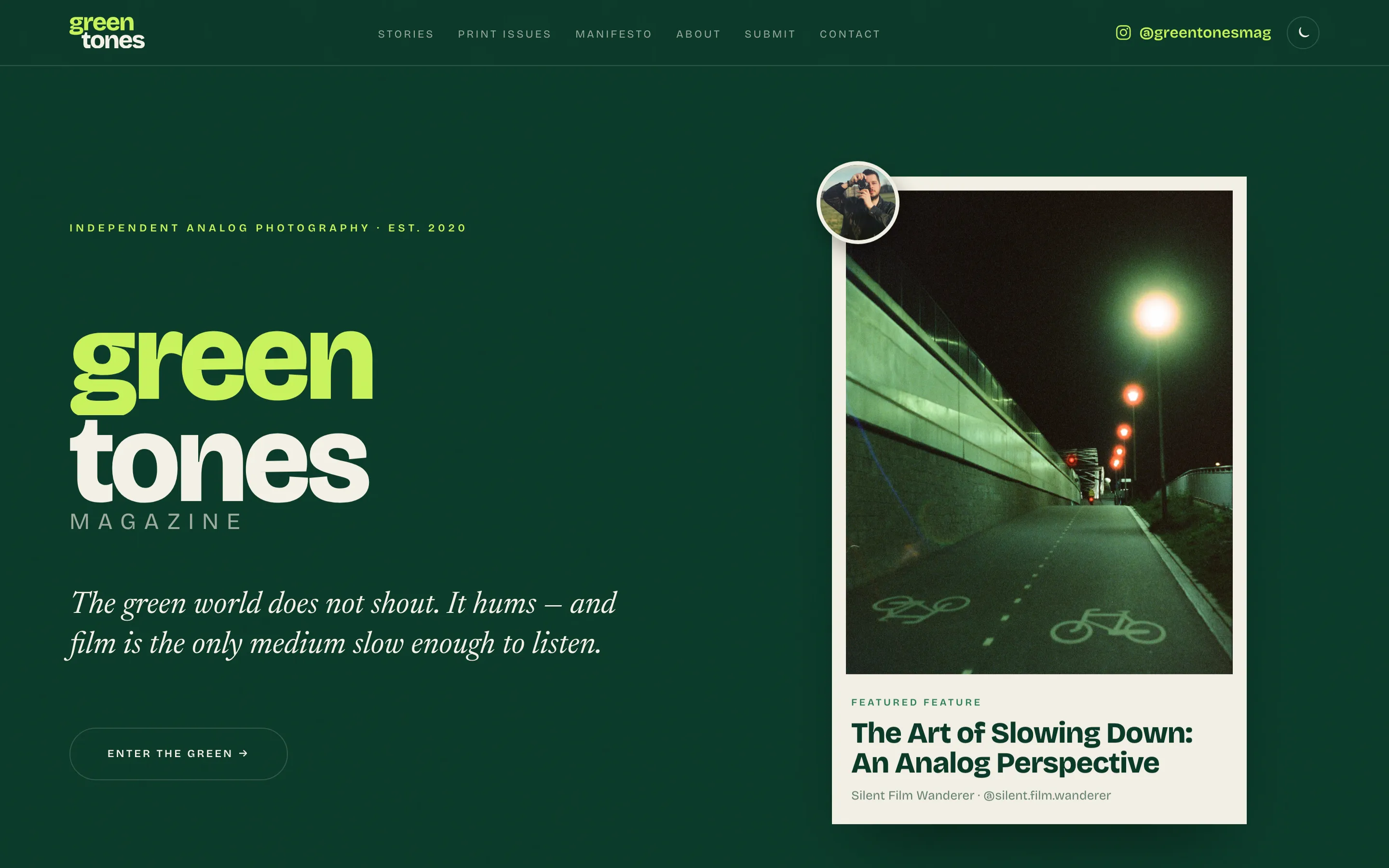 The home — the magazine introduces itself